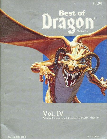 Best of Dragon Magazine Vol. IV