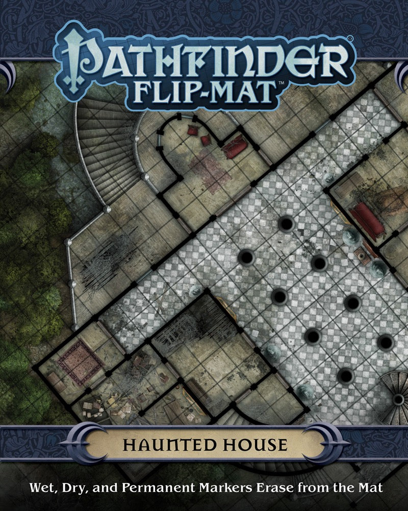 Pathfinder Flip-mat - Haunted House