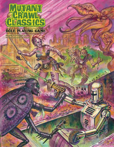 Mutant Crawl Classics RPG hardcover